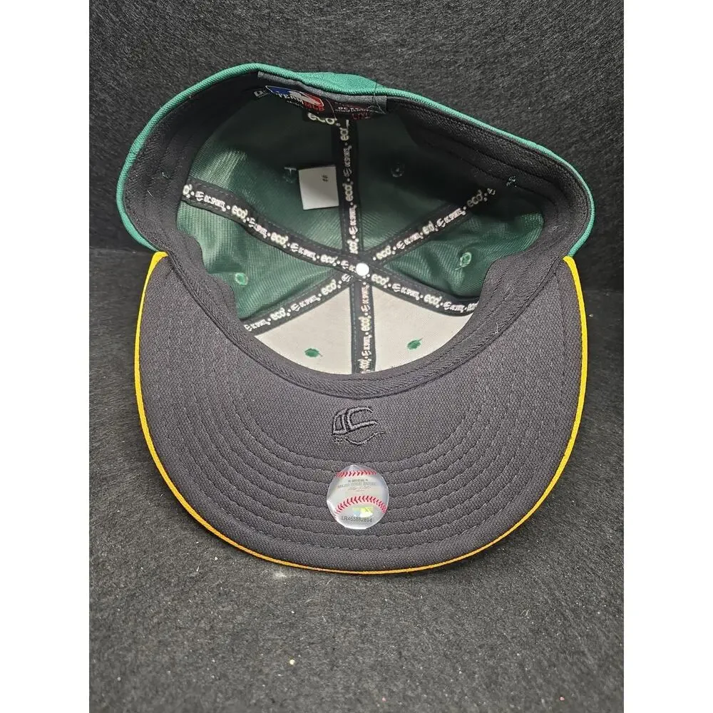 OUTDOOR CAP SPORTS Oakland A's Baseball Hat L/XL MLB Green Embroidered Cap NWT